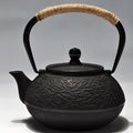 Japanese Cast Iron Teapot - 0.9L Tetsubin Style in Pine Needle or Raindrop