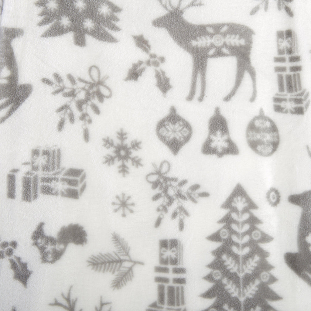 Velvet Throw Blanket - Pearl Collection